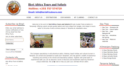 Desktop Screenshot of heriafricatours.com